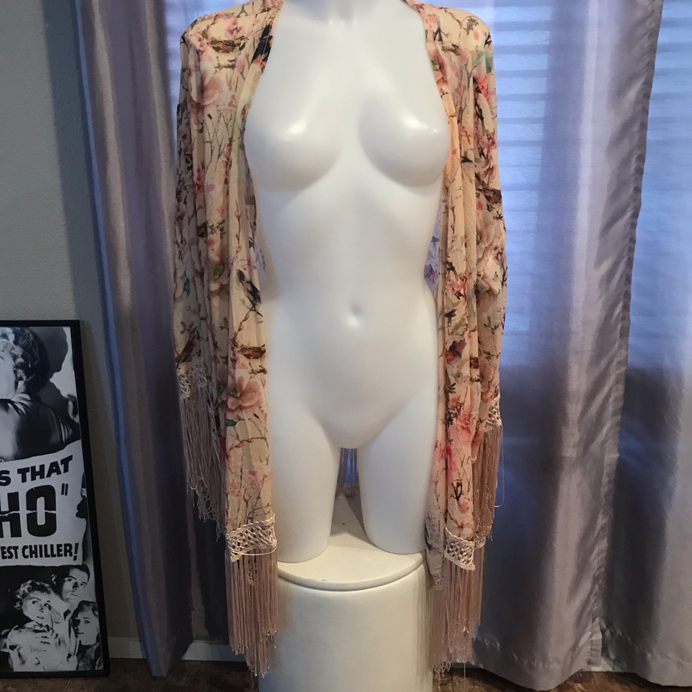 Fringe Kimono